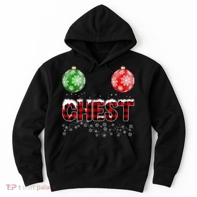 Chest Nuts Christmas Matching Couple Chestnuts Hoodie
