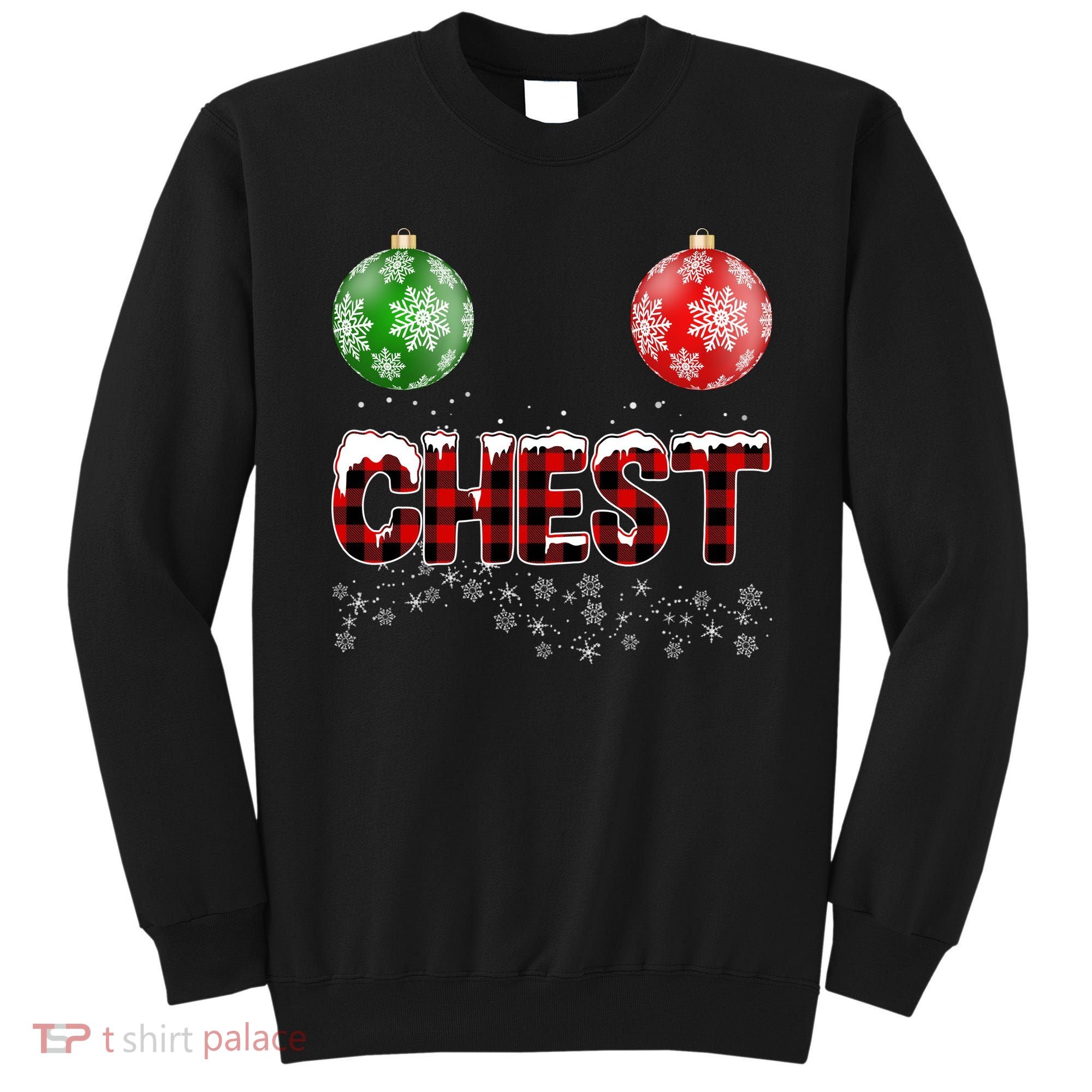 Chest Nuts Christmas Matching Couple Chestnuts Sweatshirt