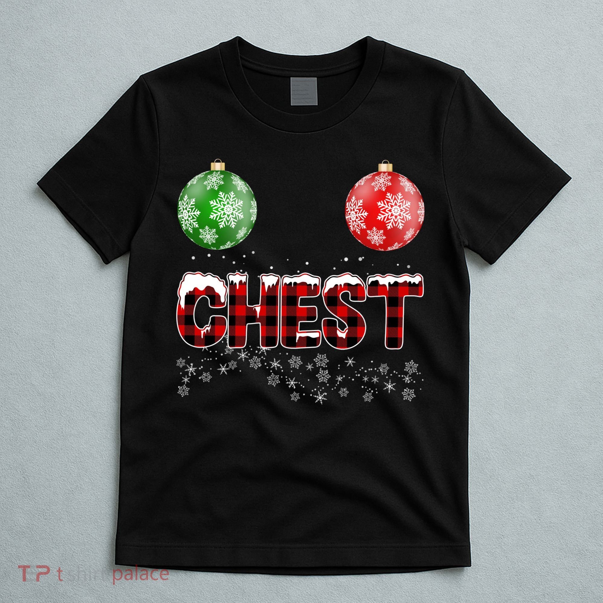 Chest Nuts Christmas Matching Couple Chestnuts T-Shirt