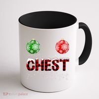 Chest Nuts Christmas Matching Couple Chestnuts Coffee Mug thumb 1