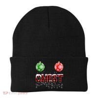 Chest Nuts Christmas Matching Couple Chestnuts Beanie thumb 0