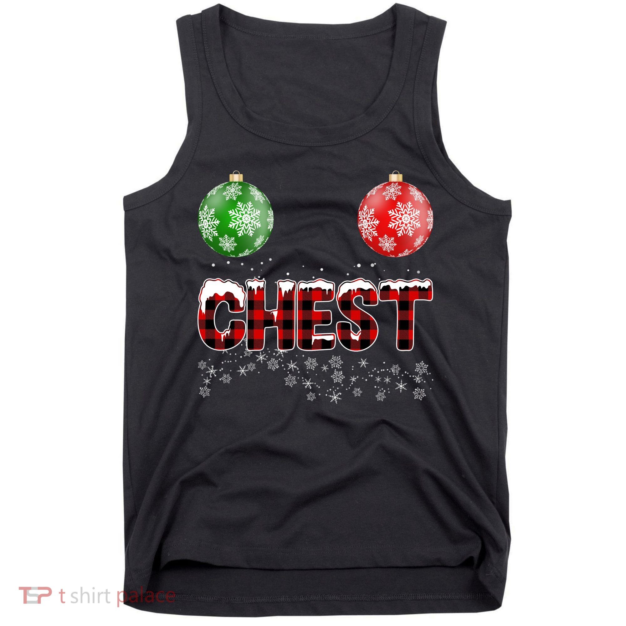 Chest Nuts Christmas Matching Couple Chestnuts Tank Top