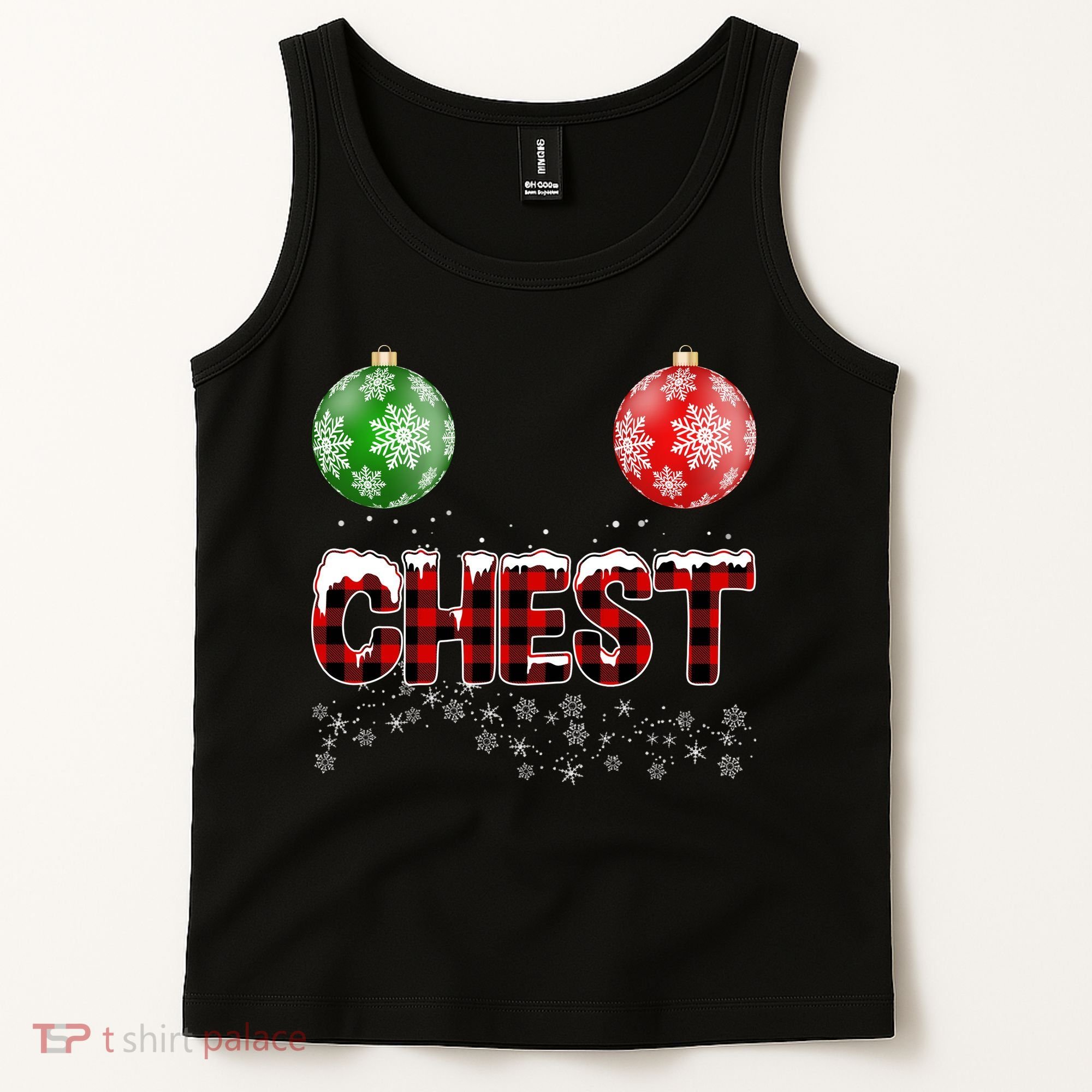 Chest Nuts Christmas Matching Couple Chestnuts Tank Top