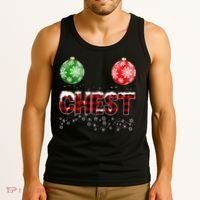 Chest Nuts Christmas Matching Couple Chestnuts Tank Top thumb 3