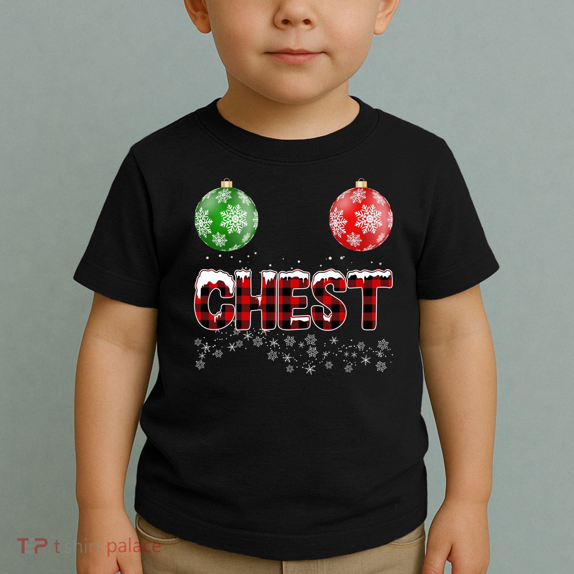Chest Nuts Christmas Matching Couple Chestnuts Toddler T-Shirt