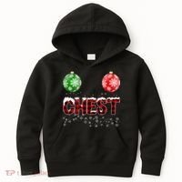 Chest Nuts Christmas Matching Couple Chestnuts Kids Hoodie thumb 0