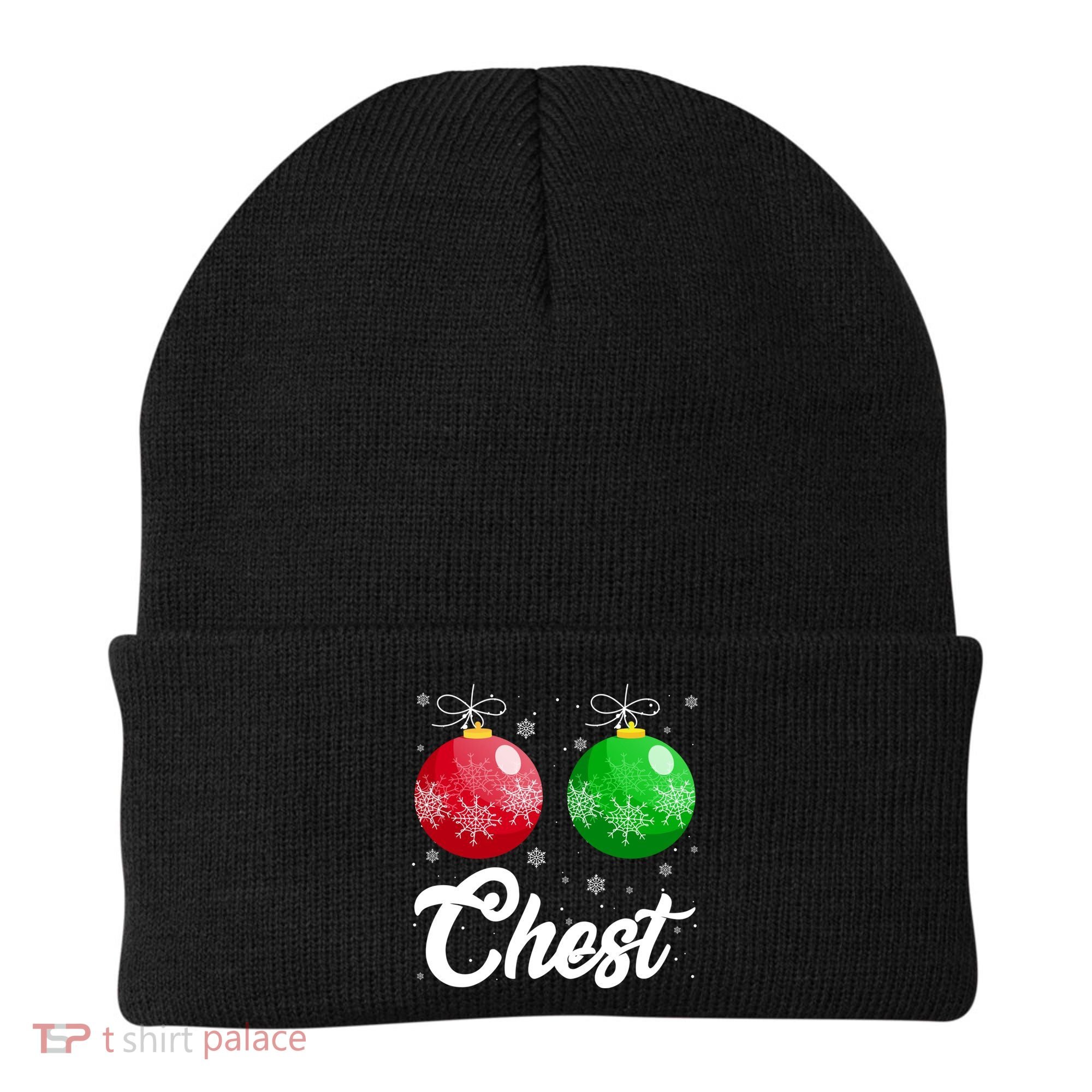 Chest Nuts Christmas Matching Couple Chestnuts Xmas Pajamas Meaningful Gift Beanie
