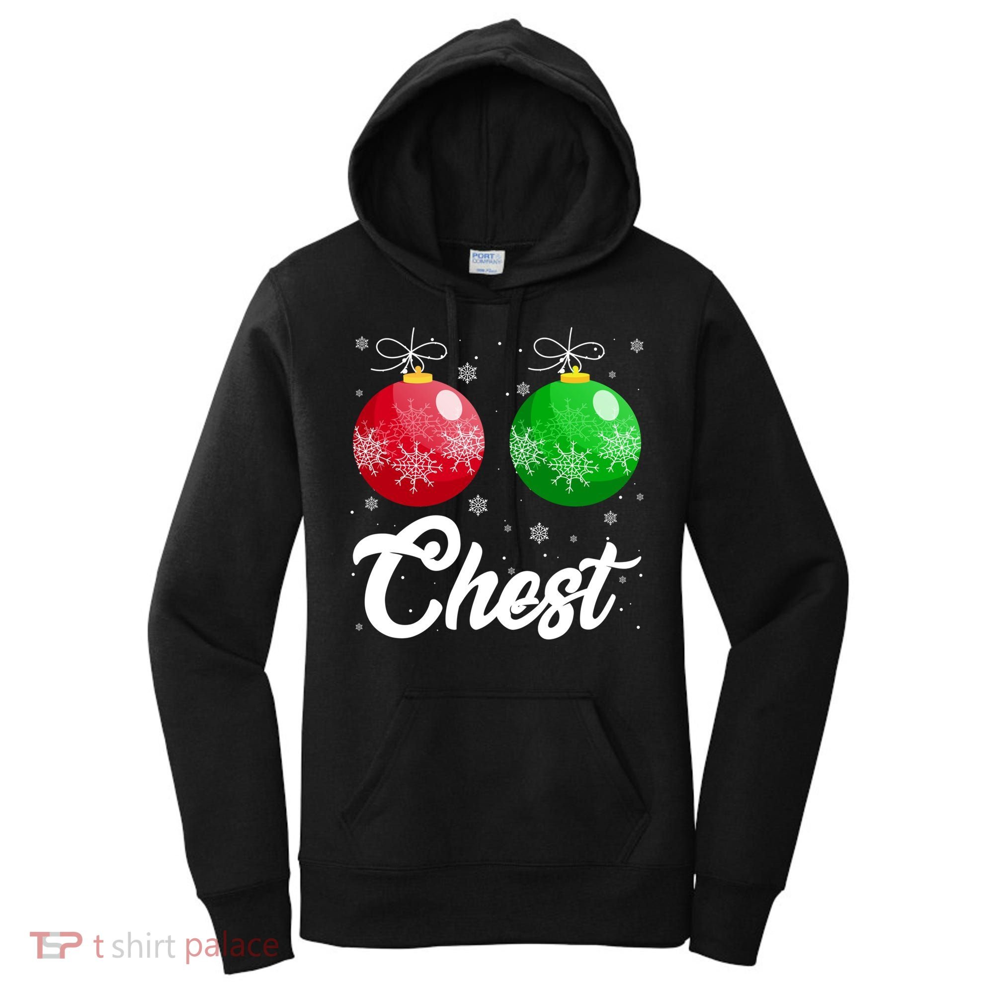 Chest Nuts Christmas Matching Couple Chestnuts Xmas Pajamas Meaningful Gift Women's Hoodie
