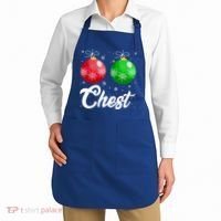 Chest Nuts Christmas Matching Couple Chestnuts Xmas Pajamas Meaningful Gift Apron thumb 2