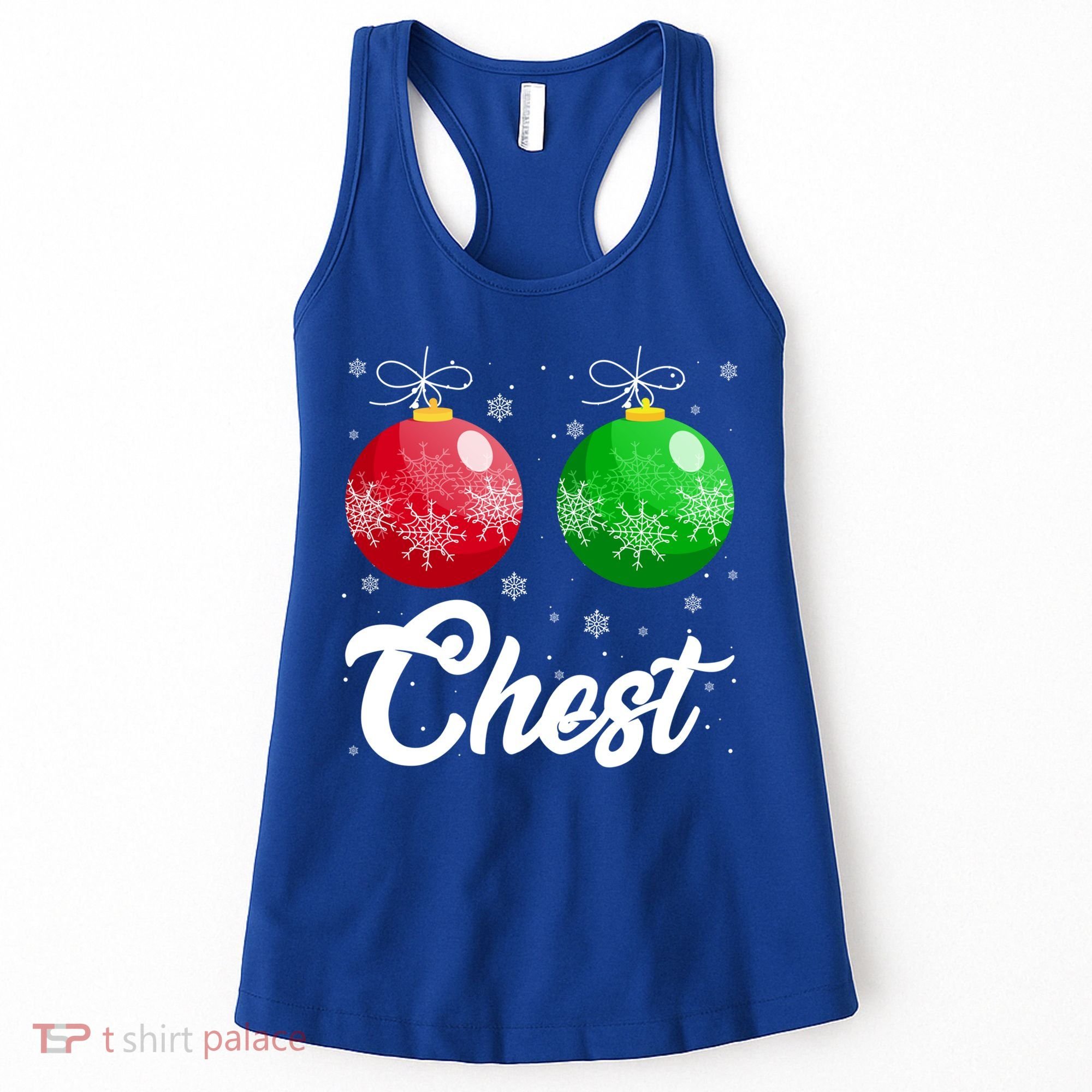 Chest Nuts Christmas Matching Couple Chestnuts Xmas Pajamas Meaningful Gift Women's Tank Top