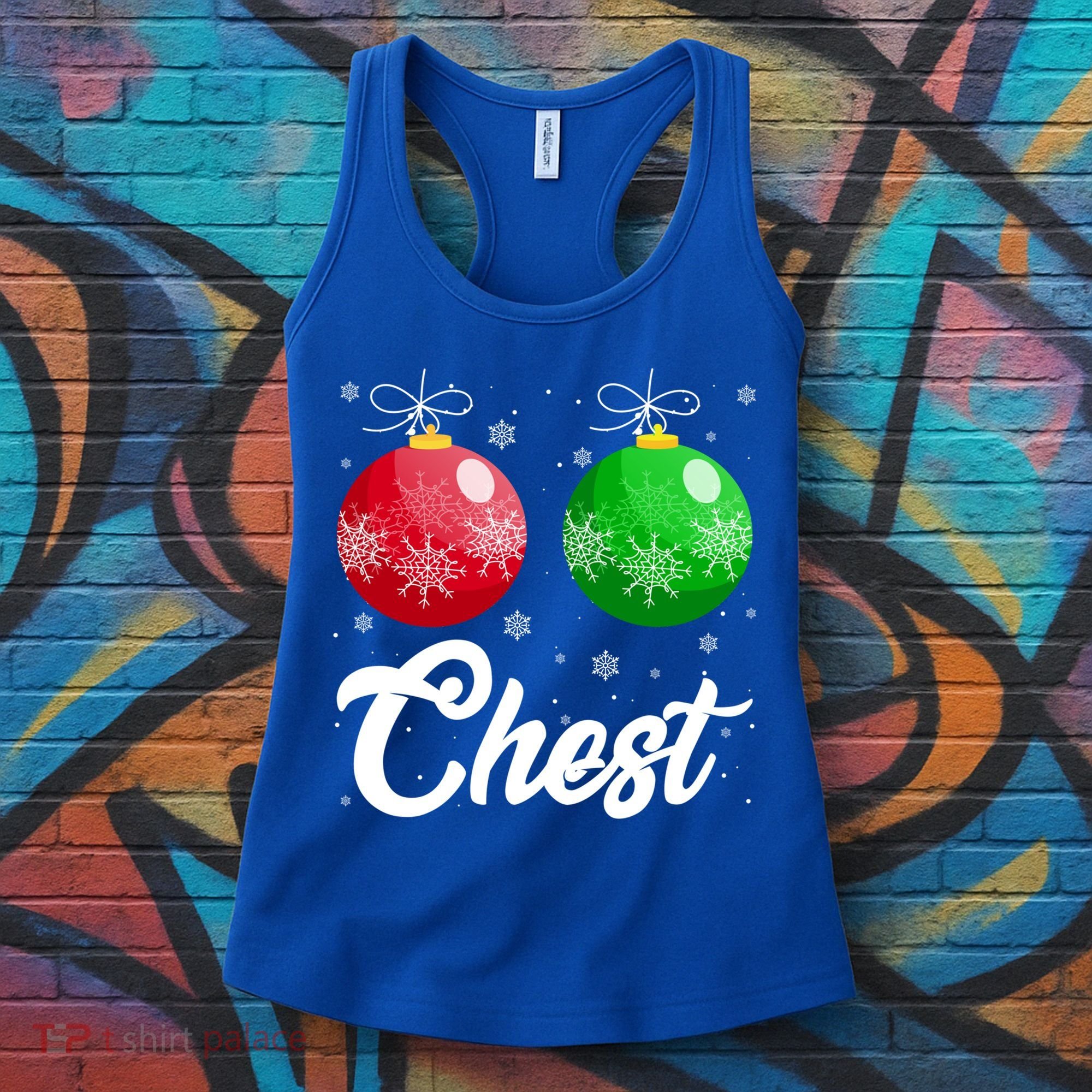 Chest Nuts Christmas Matching Couple Chestnuts Xmas Pajamas Meaningful Gift Women's Tank Top
