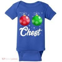Chest Nuts Christmas Matching Couple Chestnuts Xmas Pajamas Meaningful Gift Baby Bodysuit thumb 0