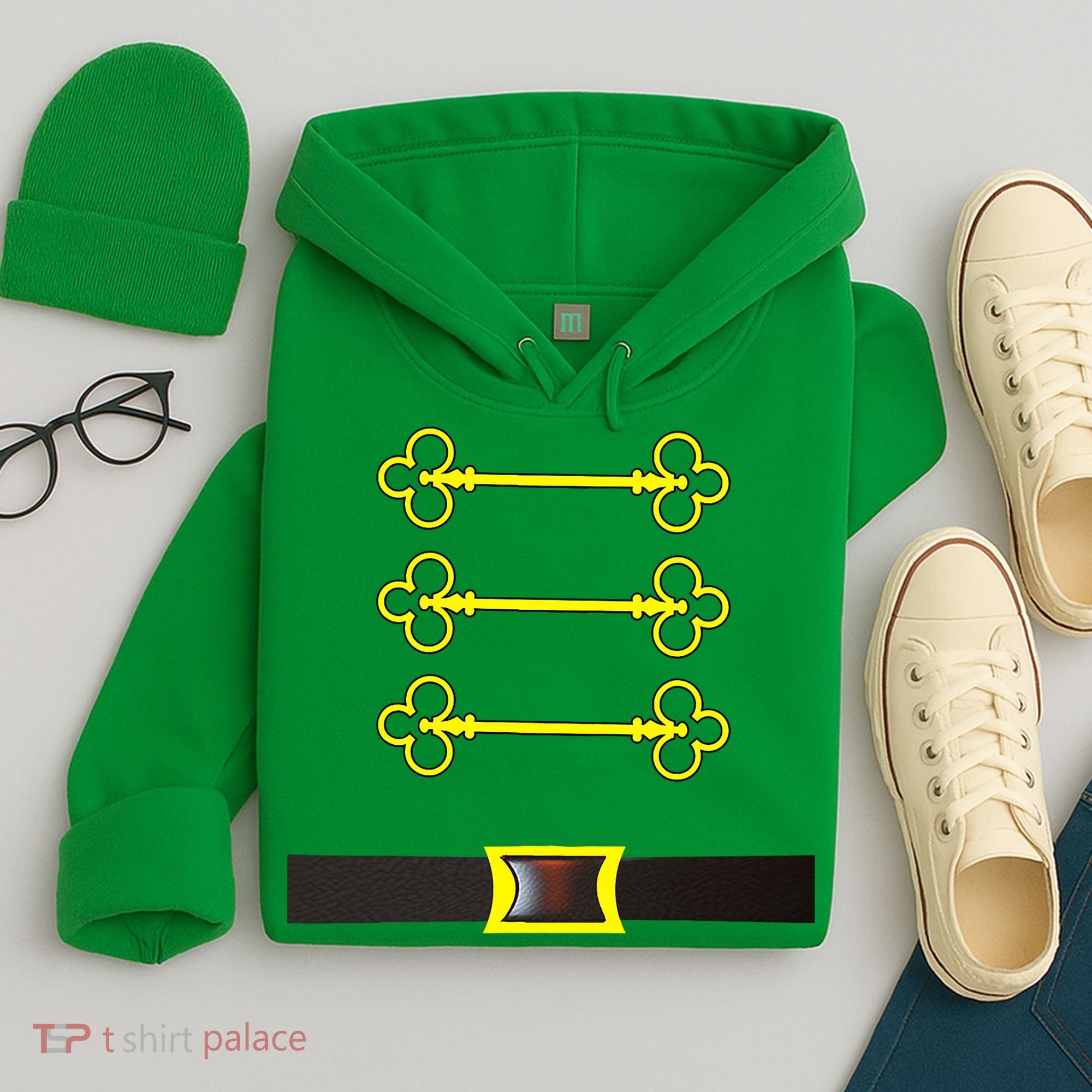 Christmas Nutcracker Costume Wear With Toy Soldier Hat Hoodie