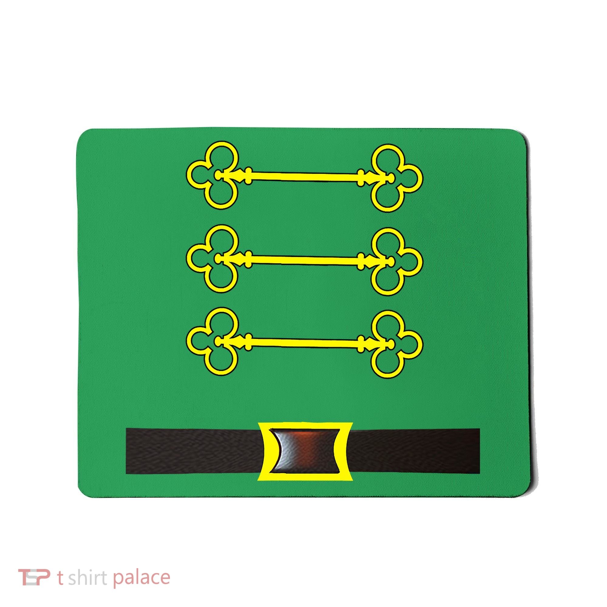 Christmas Nutcracker Costume Wear With Toy Soldier Hat Mousepad