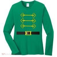 Christmas Nutcracker Costume Wear With Toy Soldier Hat Women's Long Sleeve Shirt thumb 0