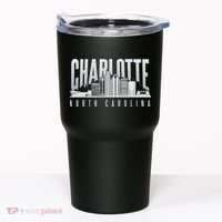 Charlotte North Carolina City Tumbler thumb 0