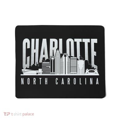 Charlotte North Carolina City Mousepad