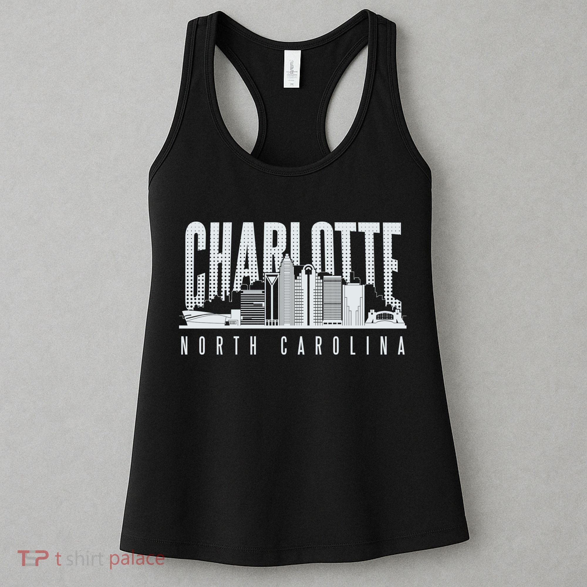 Charlotte North Carolina City Women's Tank Top