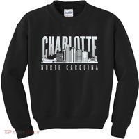 Charlotte North Carolina City Kids Sweatshirt thumb 0