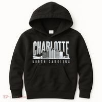 Charlotte North Carolina City Kids Hoodie thumb 0