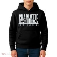 Charlotte North Carolina City Kids Hoodie thumb 4