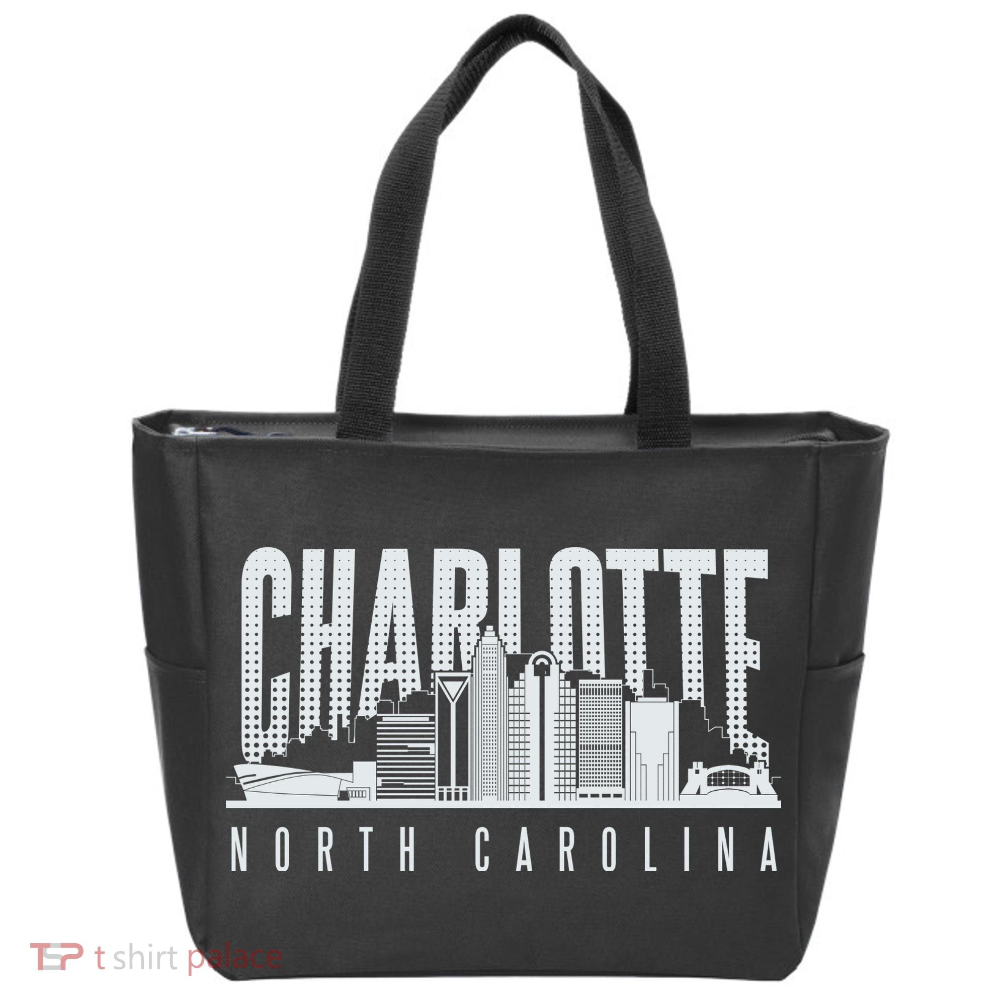 Charlotte North Carolina City Tote Bag