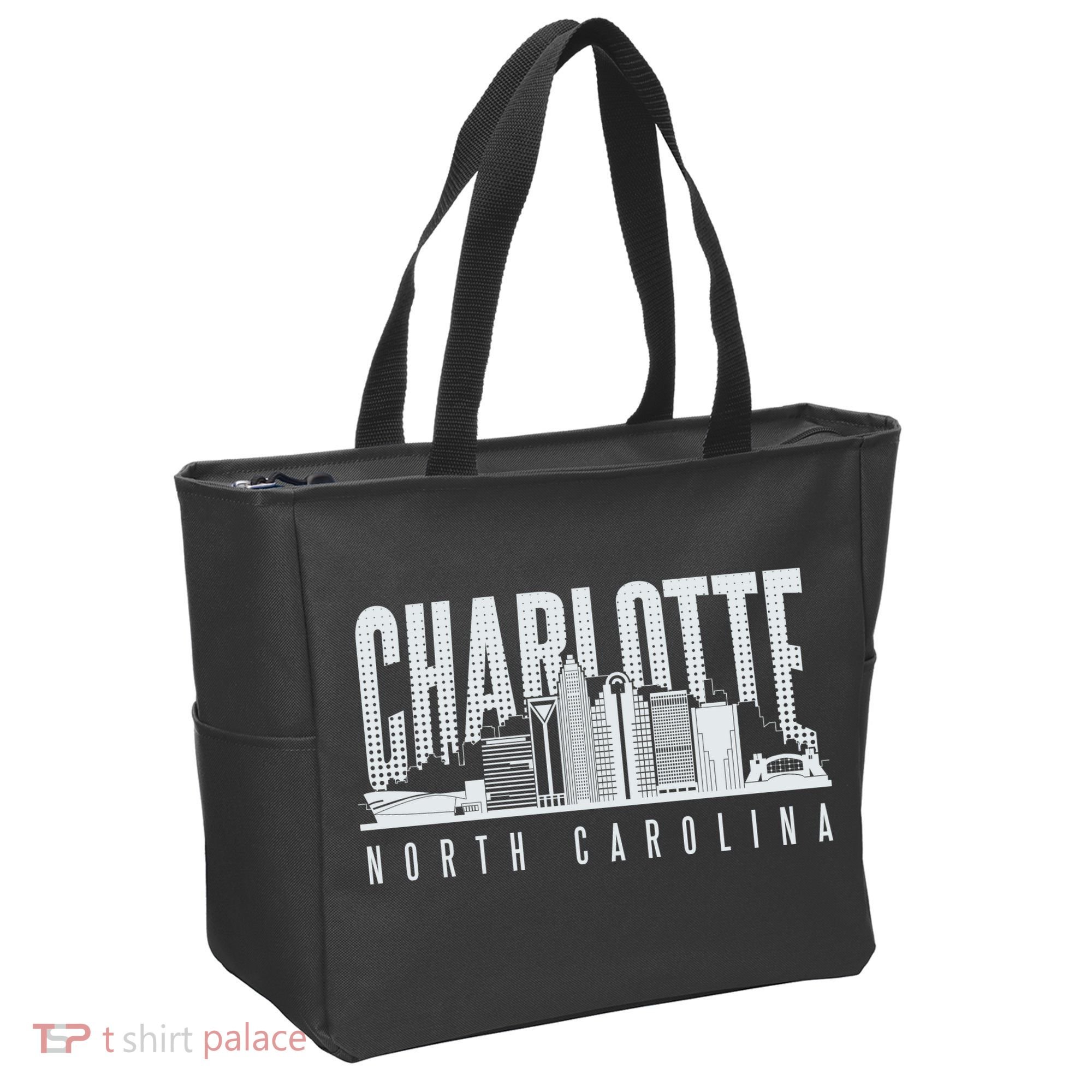 Charlotte North Carolina City Tote Bag