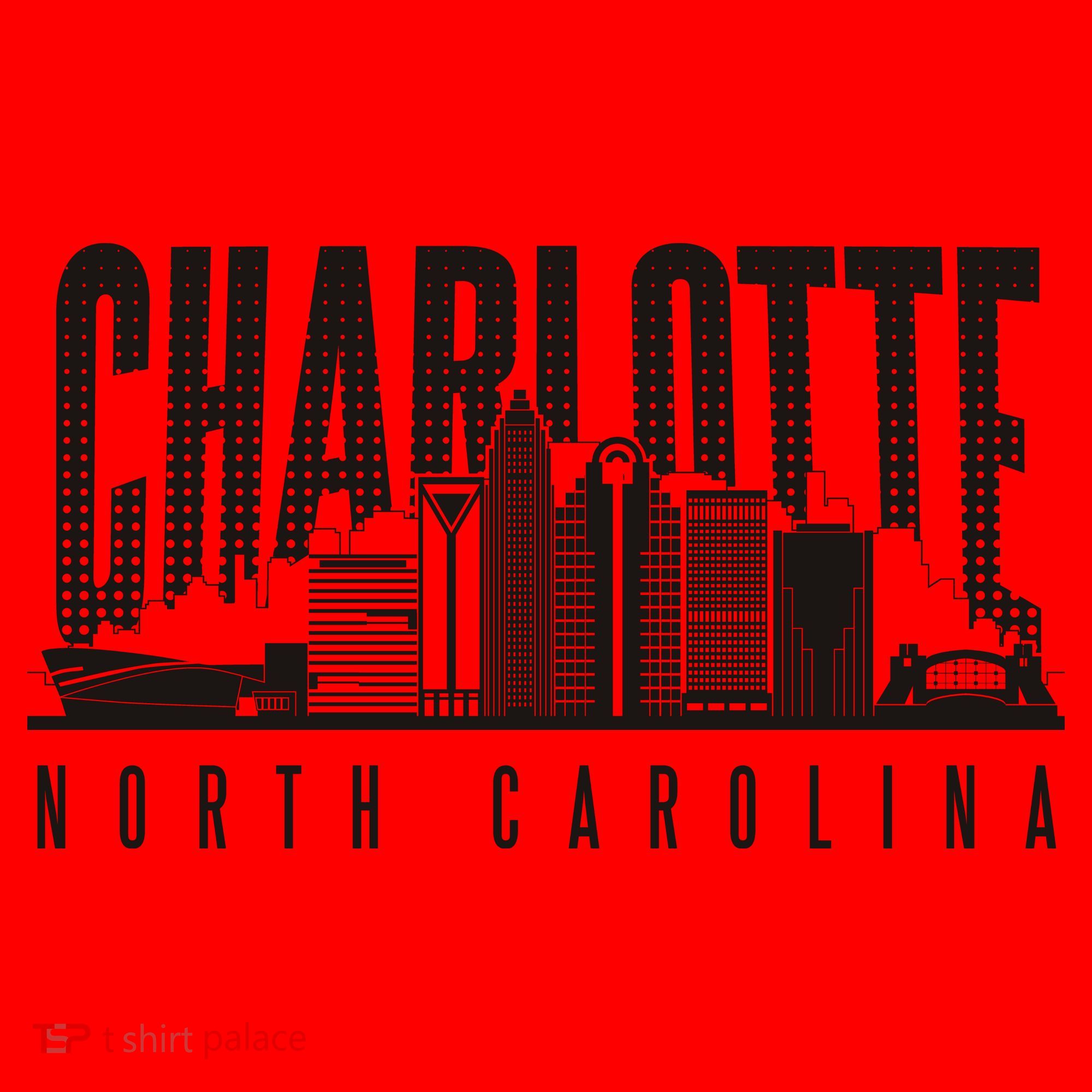Charlotte North Carolina City Santa Hat