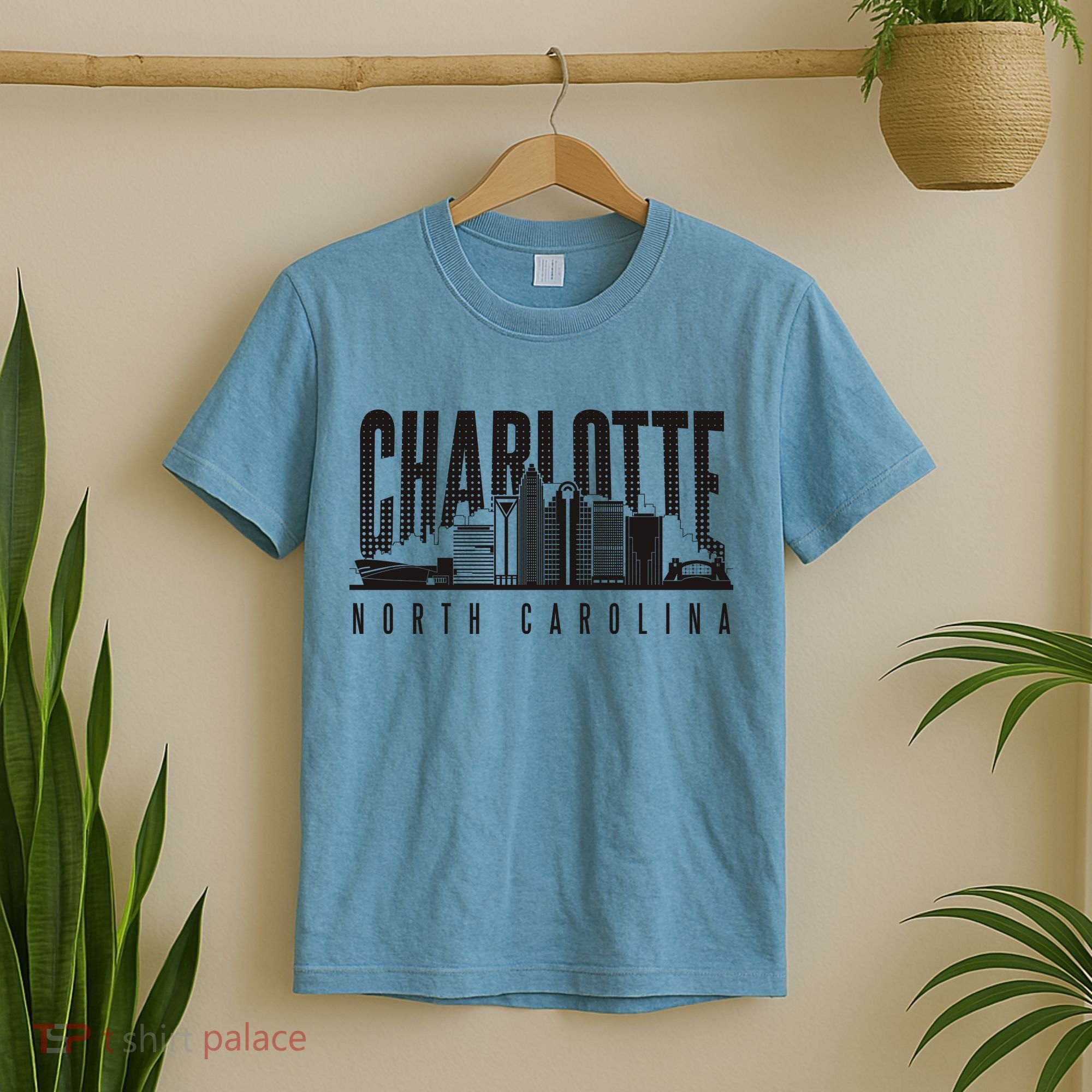 Charlotte North Carolina City T-Shirt