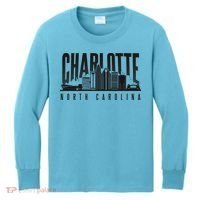 Charlotte North Carolina City Kids Long Sleeve Shirt thumb 0