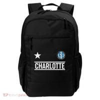 Charlotte North Carolina Soccer Jersey Backpack thumb 0