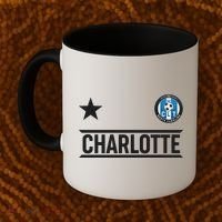 Charlotte North Carolina Soccer Jersey Coffee Mug thumb 2