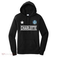 Charlotte North Carolina Soccer Jersey Women's Hoodie thumb 0