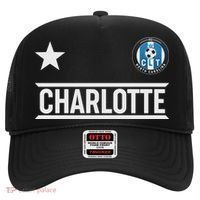 Charlotte North Carolina Soccer Jersey Hat thumb 0