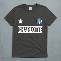 Charlotte North Carolina Soccer Jersey T-Shirt thumb 5
