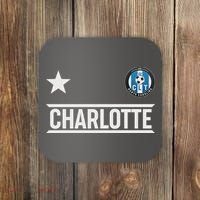 Charlotte North Carolina Soccer Jersey Coaster thumb 0