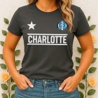 Charlotte North Carolina Soccer Jersey Women's T-Shirt thumb 2