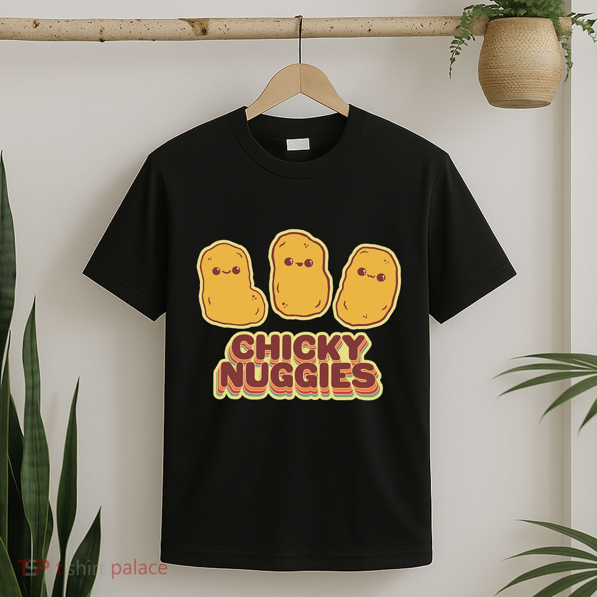 Chicky Nuggies Cute Retro Kawaii Chicken Nuggets Nuggs Meme T-Shirt