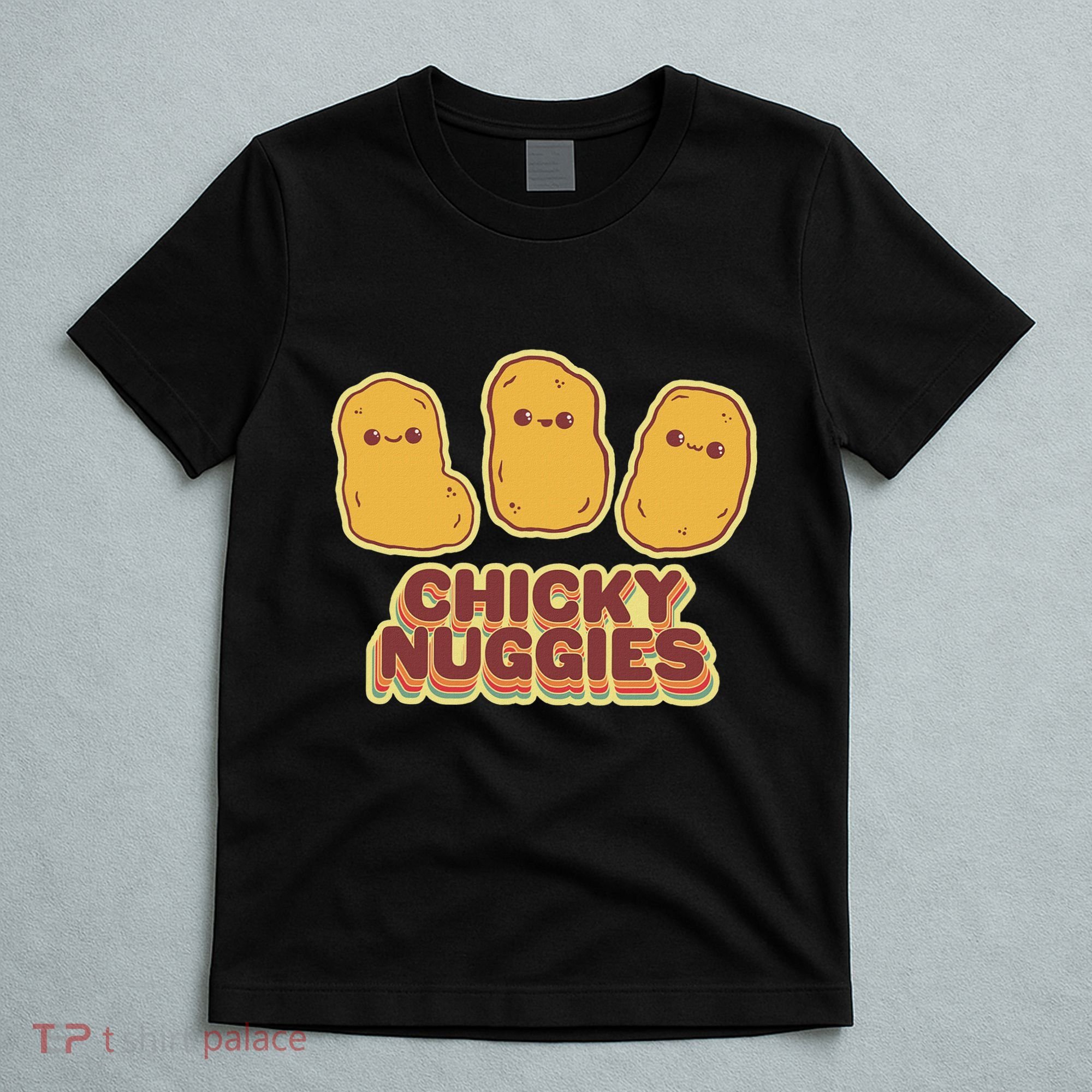 Chicky Nuggies Cute Retro Kawaii Chicken Nuggets Nuggs Meme T-Shirt