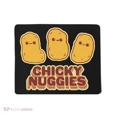 Chicky Nuggies Cute Retro Kawaii Chicken Nuggets Nuggs Meme Mousepad