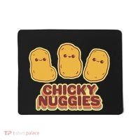 Chicky Nuggies Cute Retro Kawaii Chicken Nuggets Nuggs Meme Mousepad thumb 0