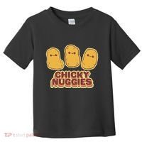 Chicky Nuggies Cute Retro Kawaii Chicken Nuggets Nuggs Meme Toddler T-Shirt thumb 0