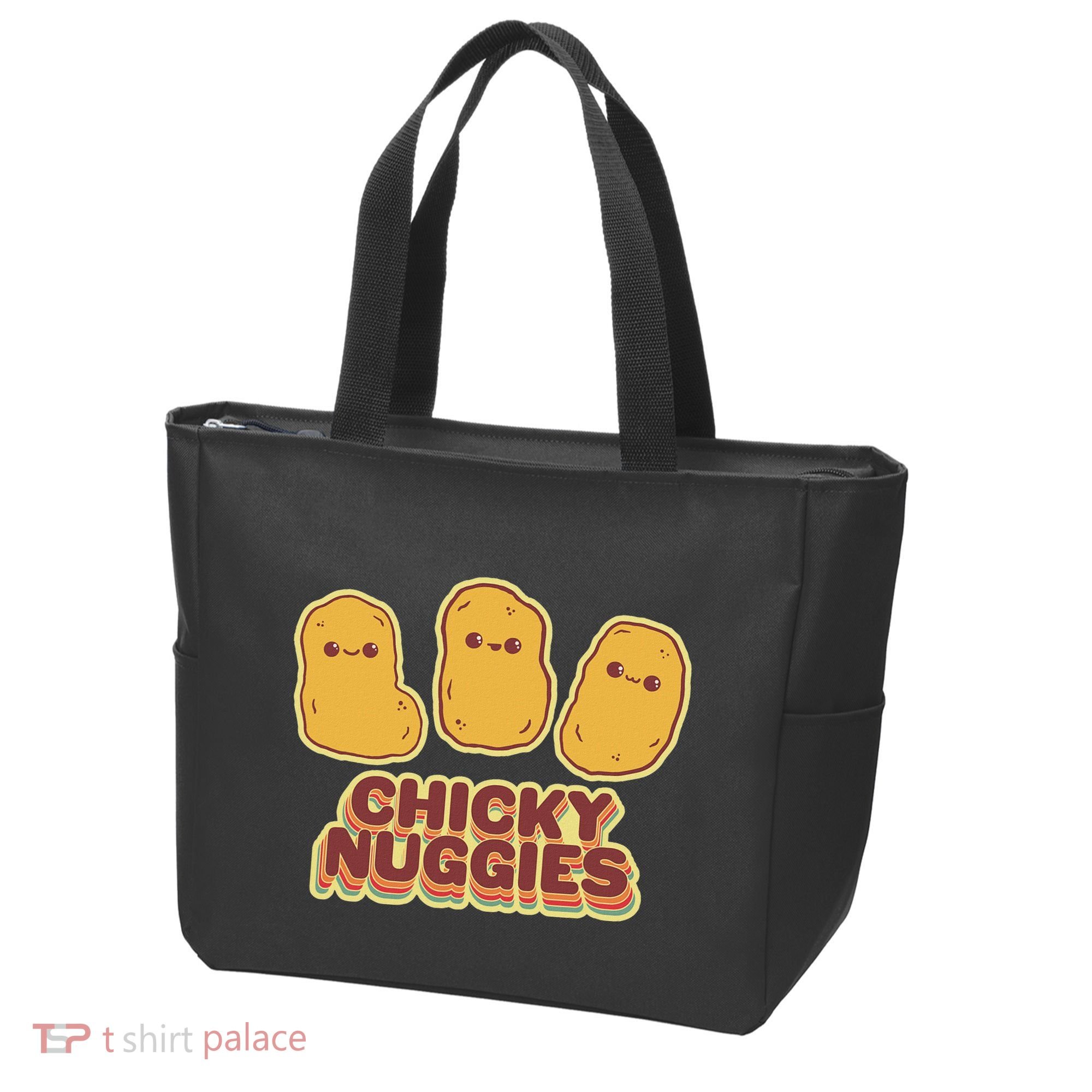 Chicky Nuggies Cute Retro Kawaii Chicken Nuggets Nuggs Meme Tote Bag