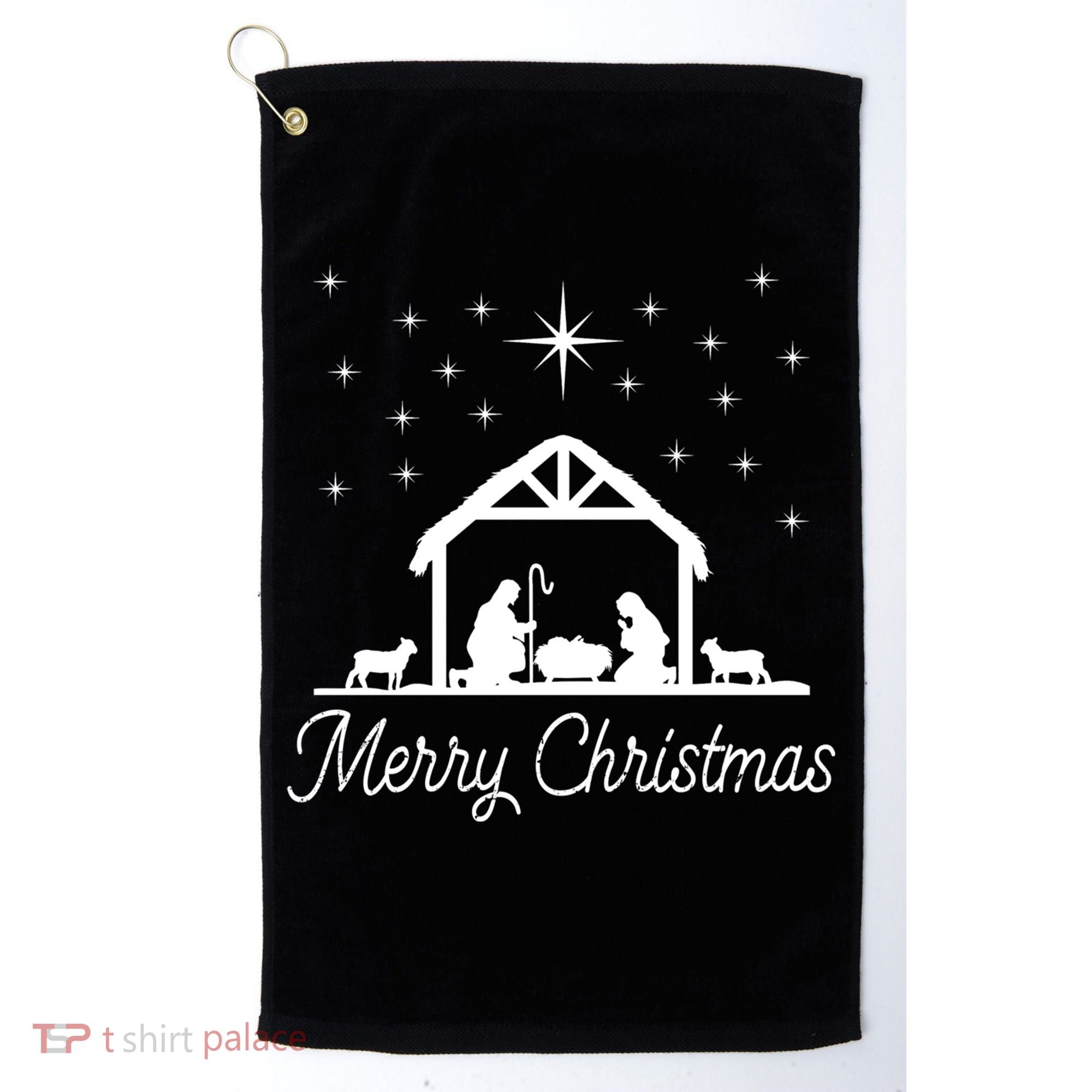 Christmas Nativity Costume Merry Christmas Christian Gift Golf Towel