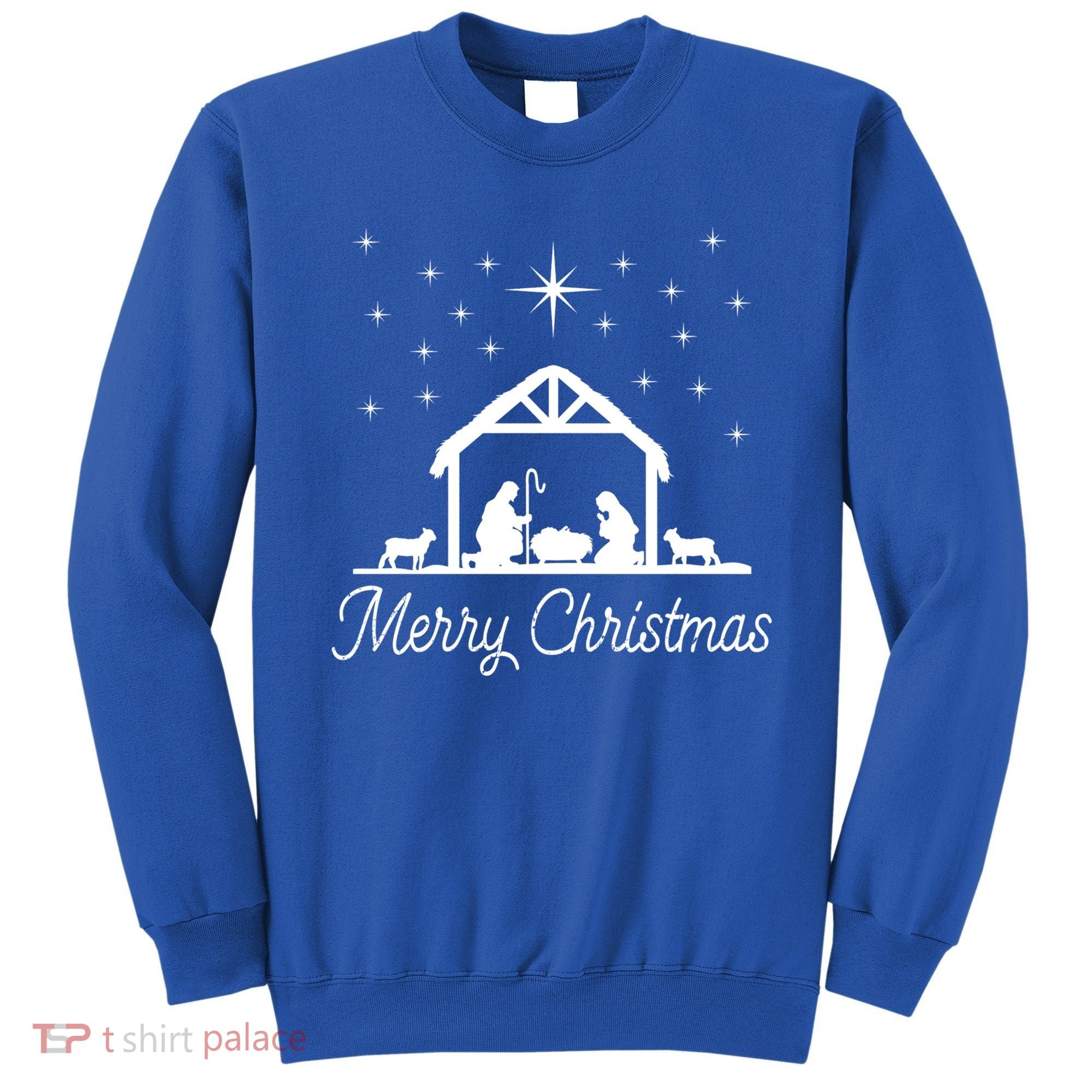 Christmas Nativity Costume Merry Christmas Christian Gift Sweatshirt
