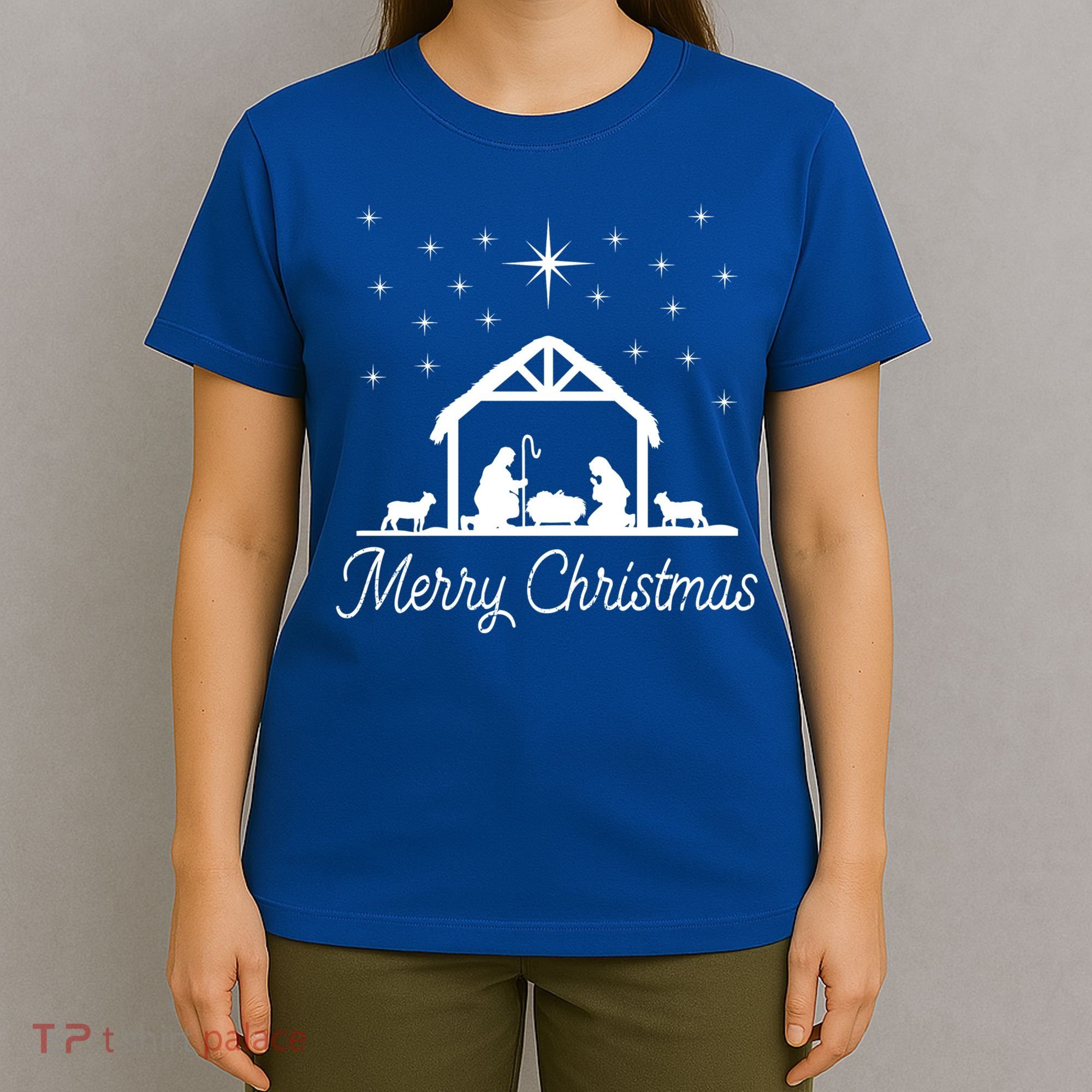 Christmas Nativity Costume Merry Christmas Christian Gift T-Shirt