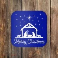 Christmas Nativity Costume Merry Christmas Christian Gift Coaster thumb 0