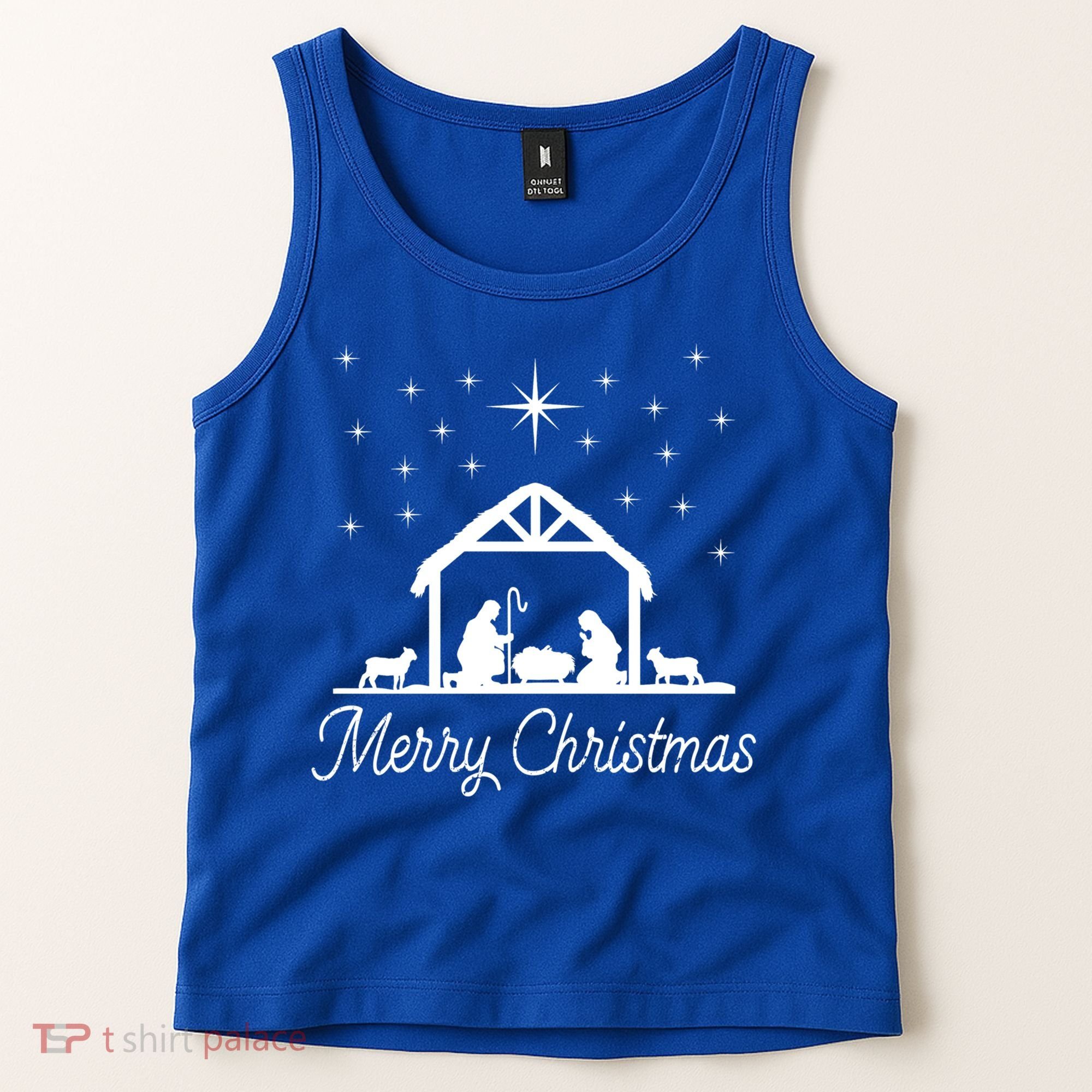 Christmas Nativity Costume Merry Christmas Christian Gift Tank Top