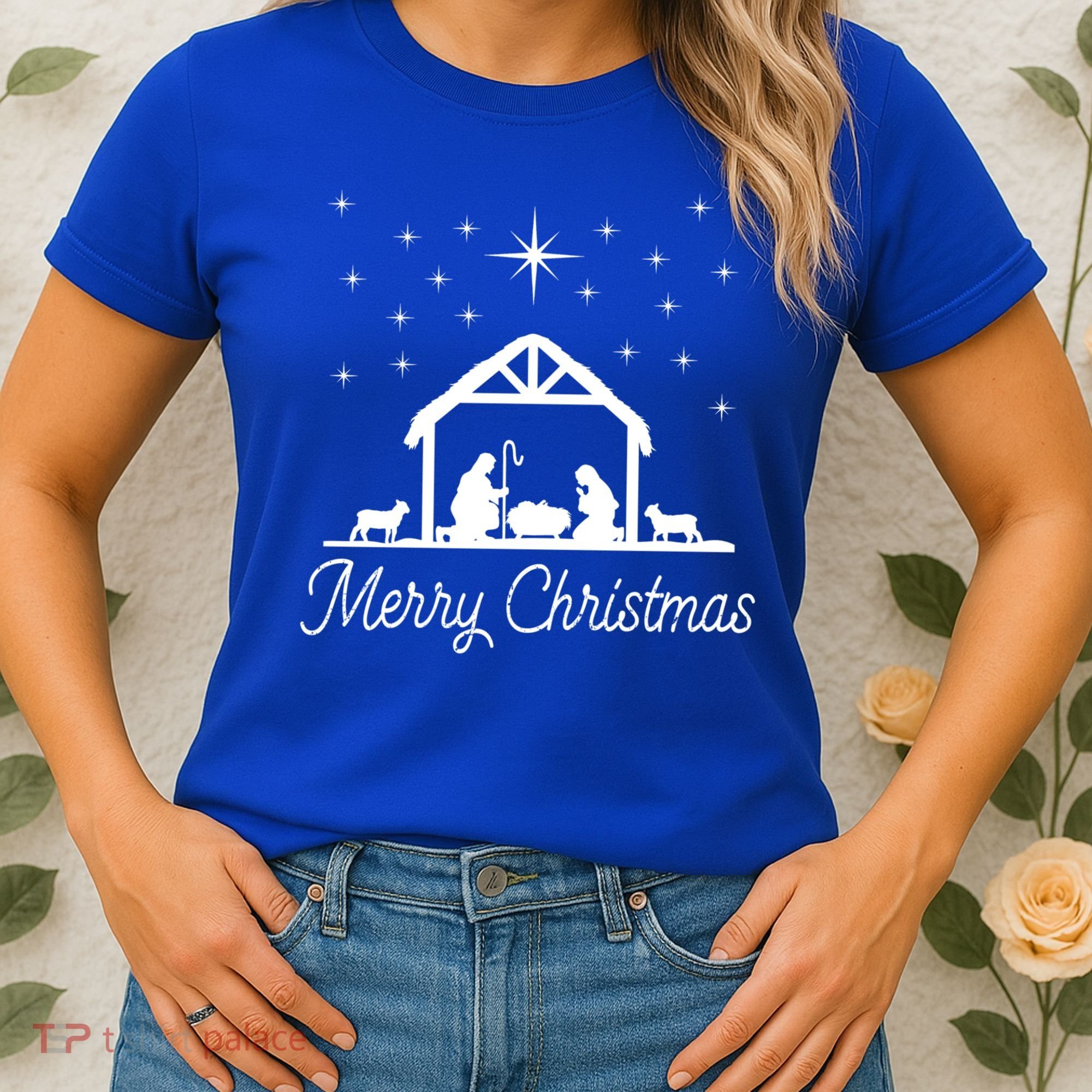 Christmas Nativity Costume Merry Christmas Christian Gift Women's T-Shirt