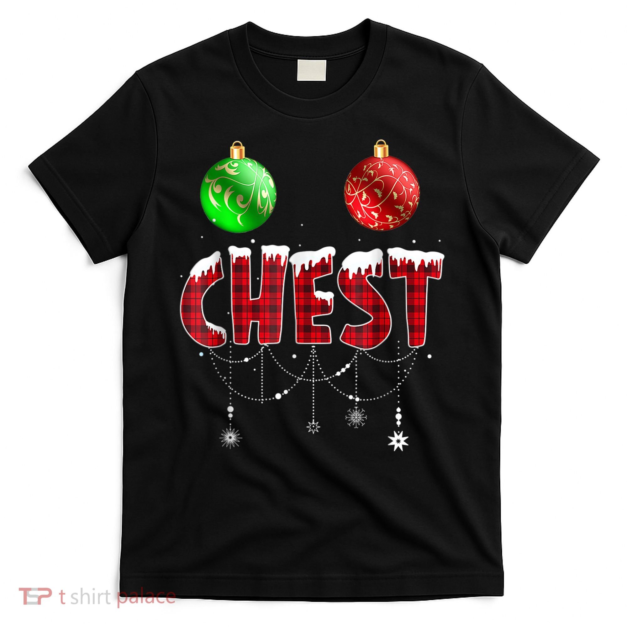 Chest Nuts Christmas Shirt Funny Matching Couple Chestnuts T-Shirt